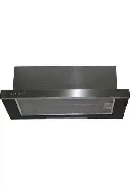 Exep F6-Ecr Inox Panel Siyah Sürgülü Aspiratör: Modern Mutfaklar İçin Yüksek Performanslı Çözüm