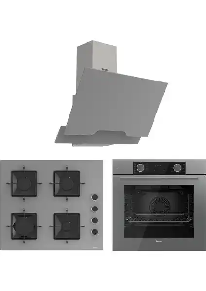 Ferre Fryart Hava Fritözü ve Ankastre Seti: Sağlıklı ve Çok Fonksiyonlu Mutfak Çözümü