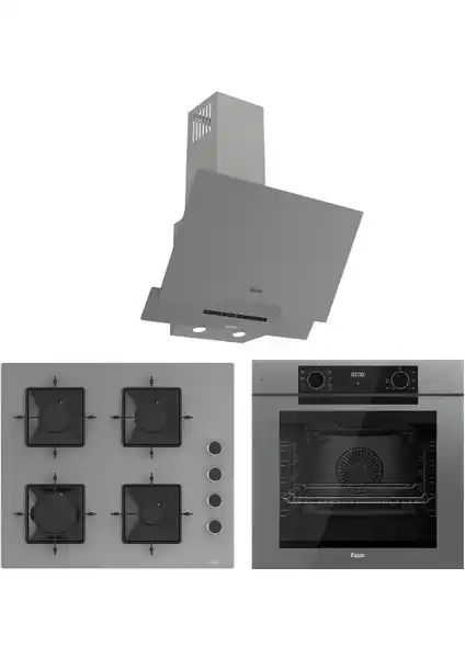 Ferre New Grion Sessiz Ankastre Seti: Modern ve Şık Mutfak Çözümü