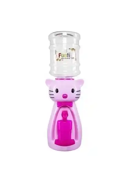 Funtik Kedi Çocuk Su Sebili Pembe: Sağlıklı ve Eğlenceli Su İçme Çözümü