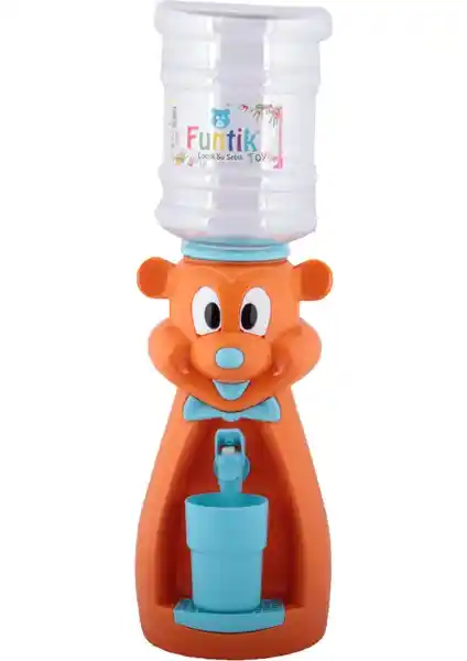 Funtik Toys Ayı Figürlü Mini Çocuk Su Sebili ile Su İçme Alışkanlığını Eğlenceli Hale Getirin