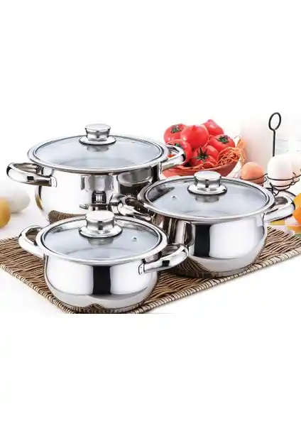 Gülsan Çakır 6 Parça Güveç Seti: Dayanıklı ve Estetik Mutfak Gereçleri