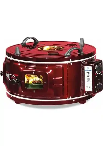 Harlem HF-327E Camlı Termostatlı Büyük Boy Davul Fırın Güncel Özellikleri ve Kullanım Avantajları