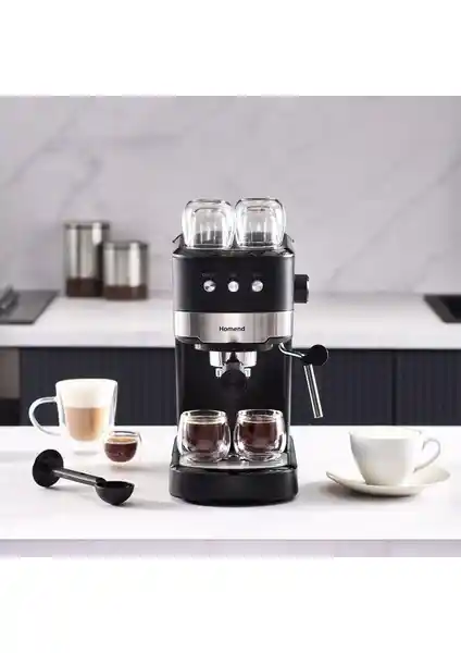 Homend Coffeebreak 5011H: Evde Profesyonel Kahve Deneyimi Sunan Espresso Makinesi
