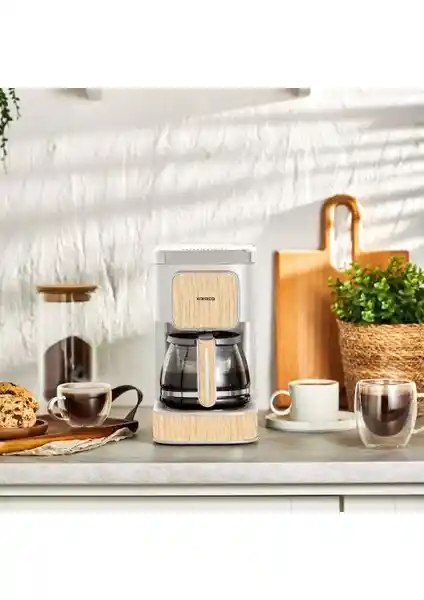 Karaca Just Coffee Aroma 2 In 1 Filtre Kahve Makinesi Wood Craft ile Pratik ve Estetik Kahve Deneyimi