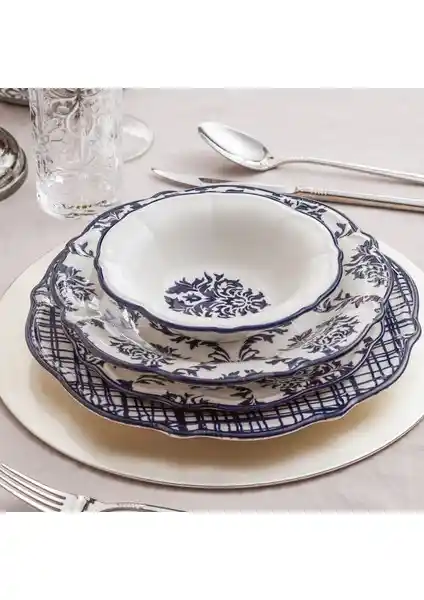 Karaca Maren New Stonware 24 Parça 6 Kişilik Yemek Takımı Estetik ve Dayanıklılık Sunar