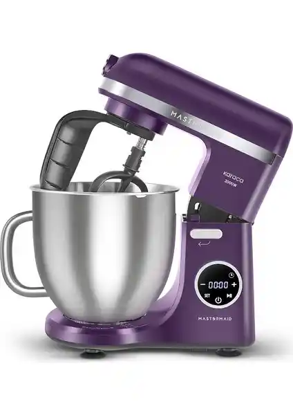 Karaca Mastermaid Chef Ultra D2000W Dijital Ekranlı Hamur Yoğurma Makinesi Geniş Hazne ve Yüksek Performans