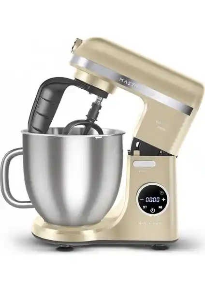 Karaca Mastermaid Chef Ultra D2000W: Güçlü ve Şık Dijital Hamur Yoğurma Makinesi