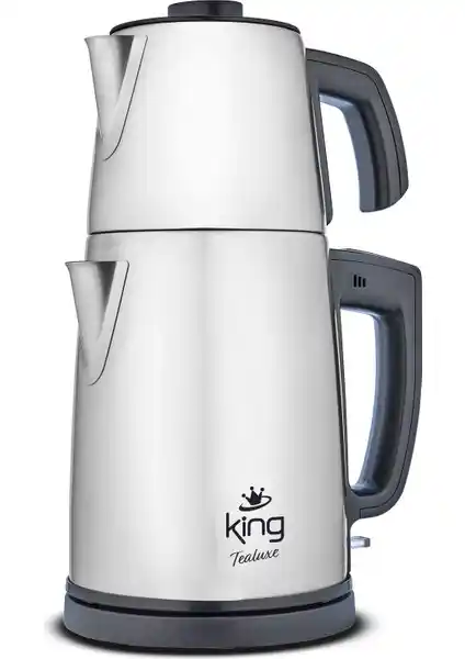 King Tealuxe Kcm334 Çelik Çay Makinesi: Dayanıklı ve Yüksek Kapasiteli Modern Tasarım