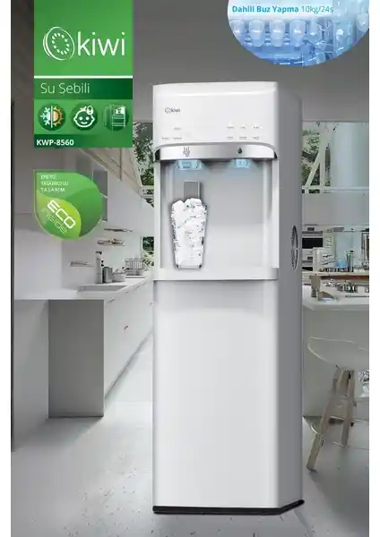 Kiwi KWP-8560 Su Sebili: Çok Fonksiyonlu Tasarım ve Güvenlik Özellikleriyle Modern Kullanım