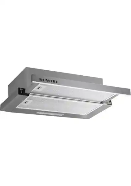 Kumtel Inox Sürgülü Aspiratör DS6-905 X: Modern Tasarım ve Yüksek Performans Özellikleri