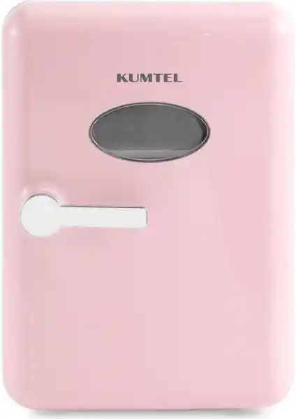 Kumtel Pembe Mini İçecek ve Kozmetik Buzdolabı: Şık ve Çok Yönlü Taşınabilir Çözüm