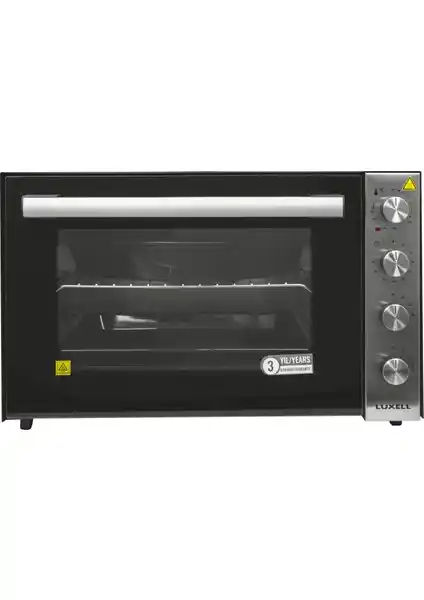 Luxell LX-9625 70 Litre Profesyonel Midi Fırın Geniş Kapasite ve Çok Fonksiyonlu Tasarım