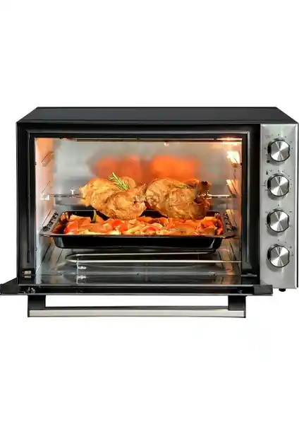 Luxell LX-9645 Piliç Çevirme Fonksiyonlu 70 Lt Turbo Midi Fırın Özellikleri ve Kullanıcı Yorumları