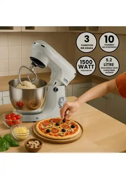 Lydsto PV-4700 Mutfak Yardımcı Cihazı: Güçlü Motor ve Geniş Hazne ile Verimlilik Artırıcı