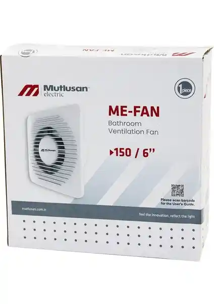 Me-Fan MUTLUSAN-001 211 000 150 00 00 Banyo ve Tuvalet Havalandırma Aspiratörü Özellikleri ve Avantajları