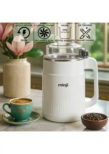 Mioji Mio CG34 500W Paslanmaz Çelik Bıçaklı Baharat ve Kahve Öğütücü İncelemesi