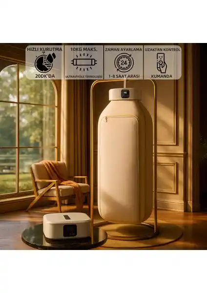 Mioji Mio UV100X Çamaşır Kurutma Makinesi: Pratik ve Taşınabilir Çözüm