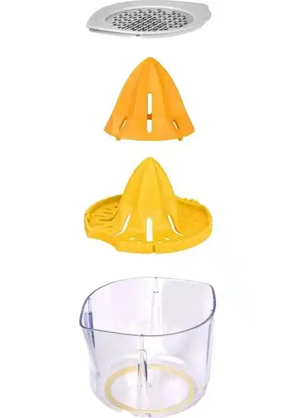 Narnuga 4'ü 1 Arada Rendeli Limon: Çok Fonksiyonlu Narenciye Sıkacağı ve Ölçekli Tasarım