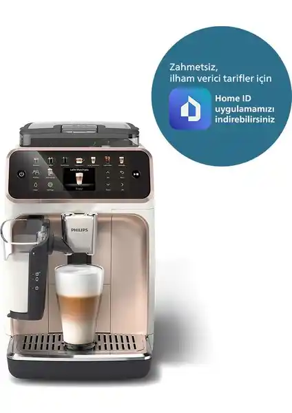 Philips EP5543/80 5500 Serisi LatteGo Otomatik Kahve Makinesi, Çoklu İçecek Seçenekleri ve Kullanıcı Dostu Tasarım
