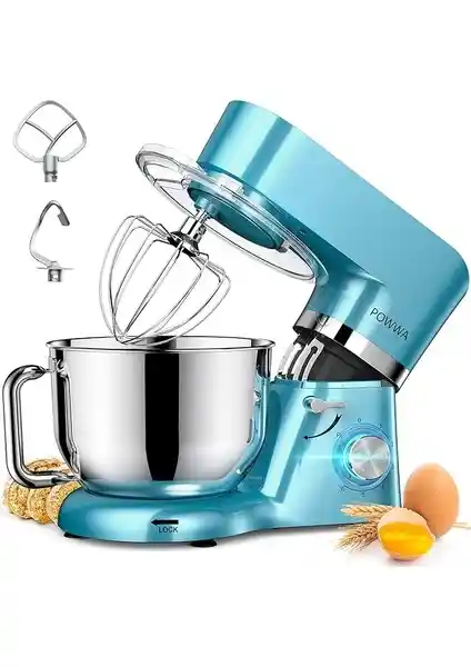 Powwa Stand Mikser 1500W Güçlü ve Çok Fonksiyonlu Mutfak Mikseri