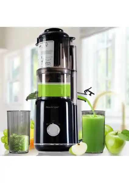 Rowenger Yavaş Sıkım Meyve Sıkacağı ile Sağlıklı ve Pratik Meyve Keyfi