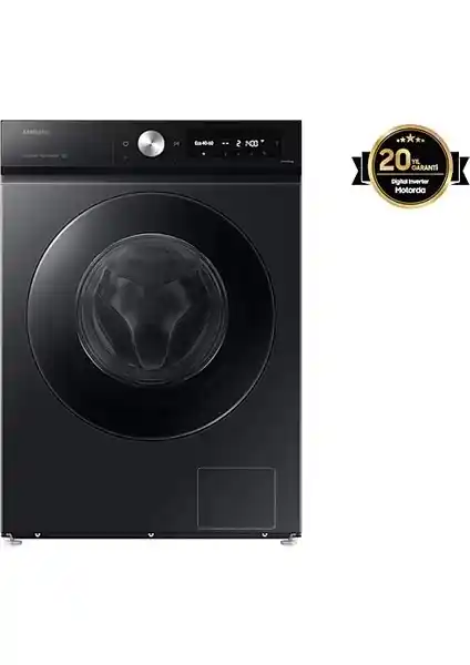 Samsung WW11DB7B34GBAH 11 kg Kapasiteli Siyah Çamaşır Makinesi Yüksek Performanslı ve Enerji Verimli