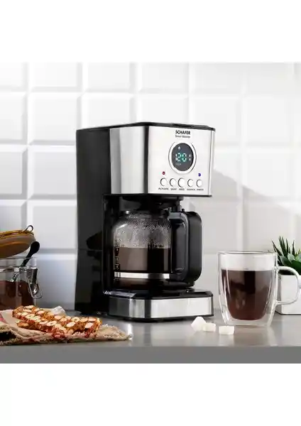 Schafer Brew Master Filtre Kahve Makinesi-Inox ile Modern ve Pratik Kahve Deneyimi