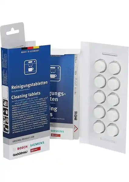 Siemens Kahve Espresso Makineleri İçin 10 Adet 2,2 Gr Temizleme Tableti Ürün Özellikleri ve Kullanım Rehberi