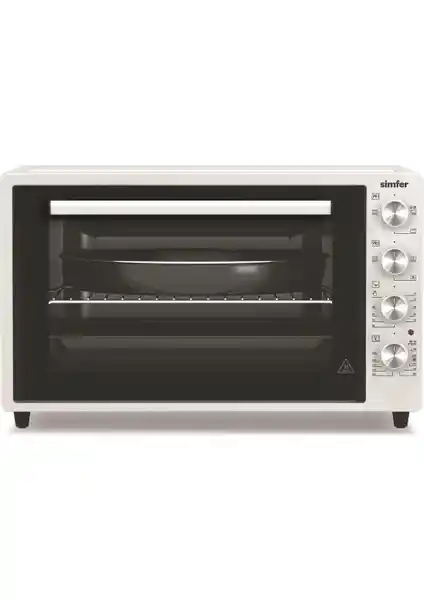 Simfer M-7032 Beyaz 70 Lt Midi Fırın: Geniş İç Hacimli Çok Fonksiyonlu Mutfak Aleti