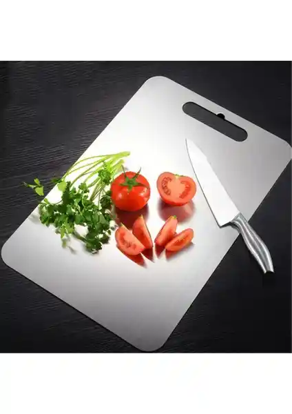 Staal 304 Kalite Paslanmaz Çelik Kesme Tahtası: Dayanıklı ve Hijyenik Mutfak Çözümü