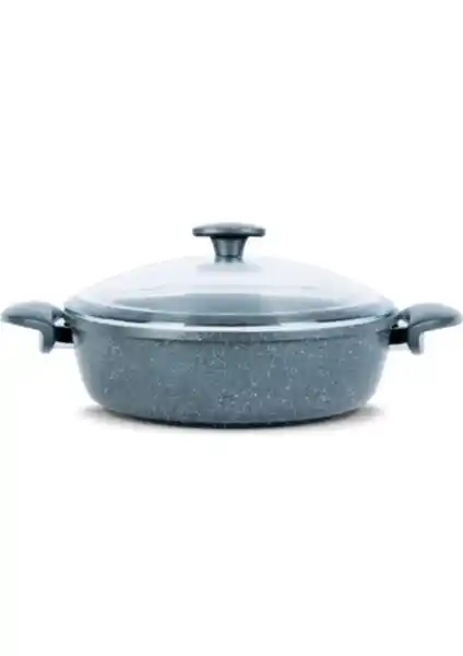 Thermoad 24cm Granit Karnıyarık Tencere: Dayanıklı ve Sağlıklı Pişirme İçin Modern Tasarım