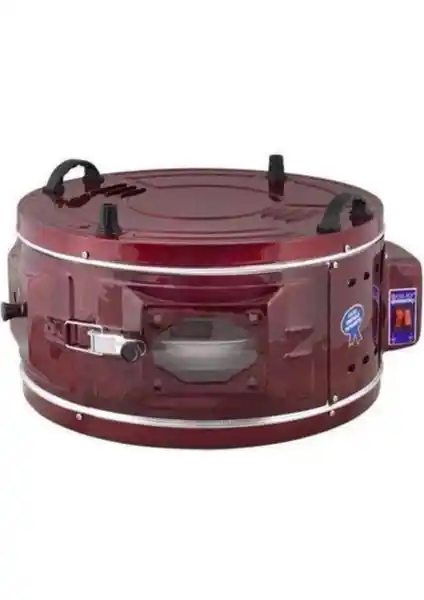 Uğur Tekli Emaye Davul Fırın P-0220: Geniş hacimli dayanıklı mutfak cihazı