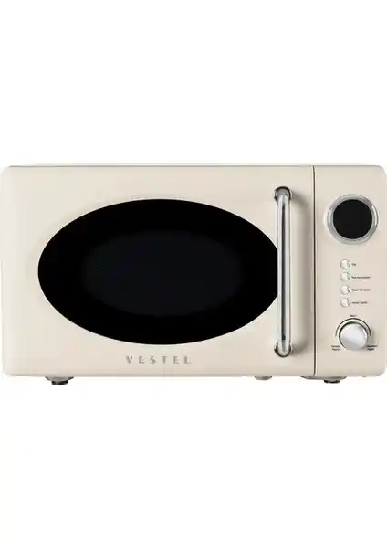 Vestel MD 20 YD Retro Bej Mikrodalga Fırın: Şık ve Kullanışlı Mutfak Teknolojisi