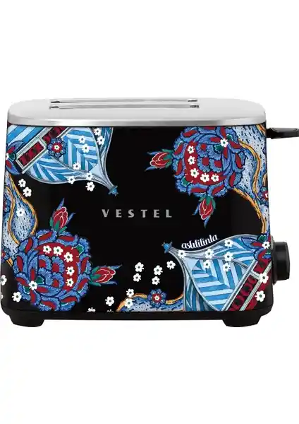 Vestel ve Aslı Filinta İş Birliğiyle Retro Siyah Çini Ekmek Kızartma Makinesi Özellikleri ve Kullanım İpuçları