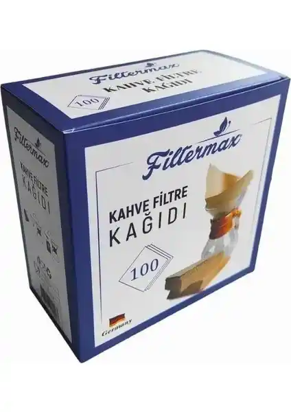 Vestron Chemex 5-8 Fincan Uyumlu Filtre Kağıdı Kahve Demleme Kalitesini Artırır