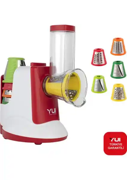 Yui QCV326 Çok Fonksiyonlu Otomatik Doğrama ve Rende Makinesi İle Mutfakta Kolaylık
