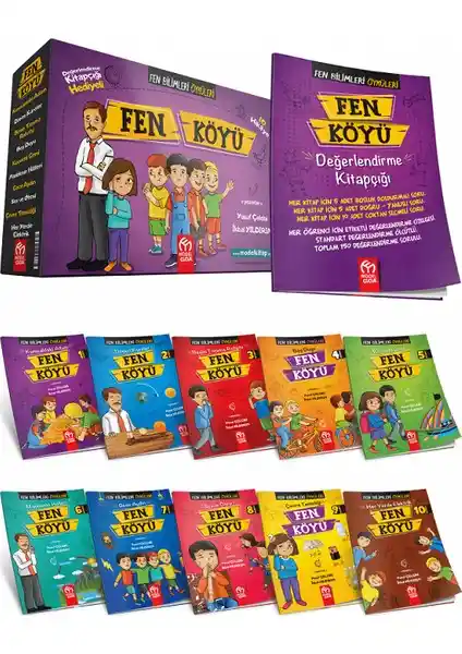 3 ve 4. Sınıf Fen Köyü Hikaye Seti: Öğrenciler İçin Eğlenceli ve Öğretici Eğitim Materyali