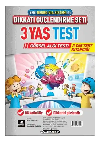 Adeda DGS 3 Yaş Görsel Algı Testi: Erken Çocuk Gelişimine Katkı Sağlayan Eğitim Aracı