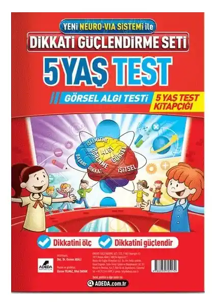 Adeda DGS 5 Yaş Görsel Algı Testi: Çocukların Dikkat ve Zeka Değerlendirmesi İçin Eğitim Aracı