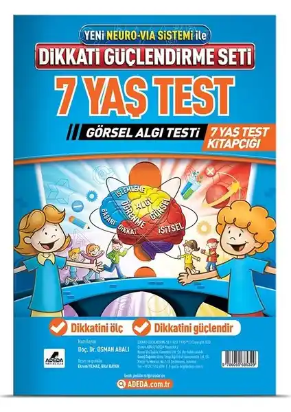Adeda DGS 7 Yaş Görsel Algı Testi: Çocukların Dikkat ve Zeka Gelişimini Destekleyen Eğitim Aracı