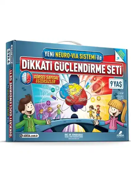 Adeda Yayıncılık Dikkati Güçlendirme Seti Çocukların Dikkat ve Hafıza Becerilerini Artırmaya Yönelik Eğitim Aracı