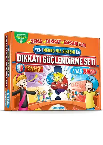 Adeda Yayıncılık Dikkati Güçlendirme Seti ile Çocukların Odaklanma ve Zeka Gelişimini Destekleyin