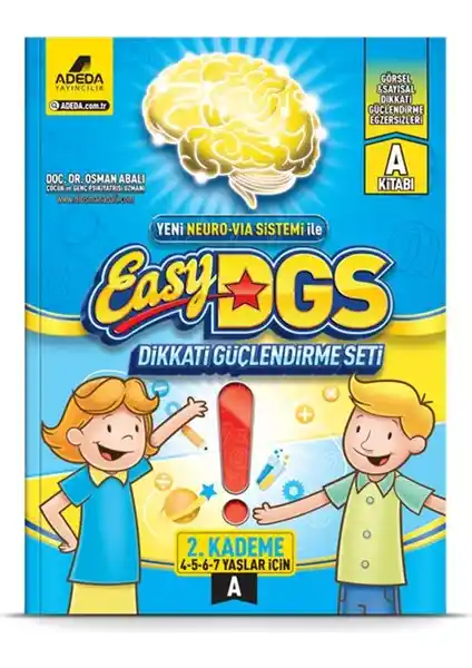 Adeda Yayıncılık Easy Dikkati Güçlendirme Seti Çocukların Zeka ve Dikkat Gelişimine Destek