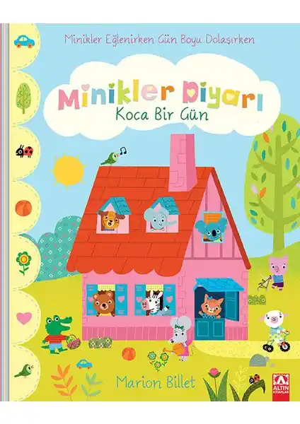 Altın Kitaplar Minikler Diyarı Koca Bir Gün Çocuklar İçin Eğlenceli ve Öğretici Kitap