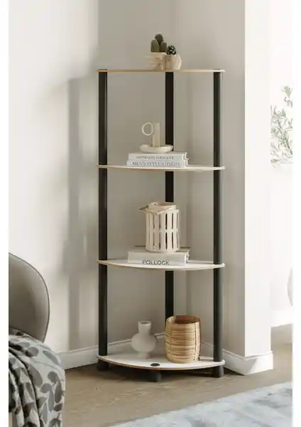 Ata Home Ahşap Duvar Köşe Rafı ve Çok Amaçlı Kitaplık Karşılaştırması