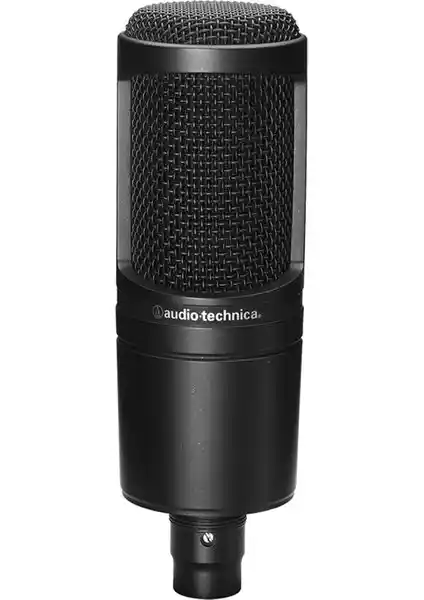 Audio-Technica At2020 Geniş Diyafram Kondanser Mikrofonu Profesyonel Ses Kaydı İçin
