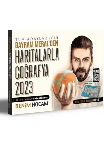 Benim Hocam Yayınları 2023 Coğrafya Kitabı: Haritalarla Sınava Hazırlık İçin Güncel Kaynak