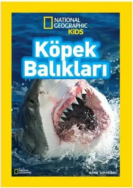 Beta Kids National Geographic Kids - Köpek Balıkları: Deniz Canlıları Hakkında Eğitici ve Görsel Zengin Kitap