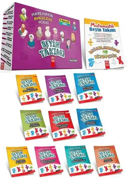 Beyin Takımı 10'lu Hikaye Seti Çocuklar İçin Eğitici ve Eğlenceli Hikaye Serisi